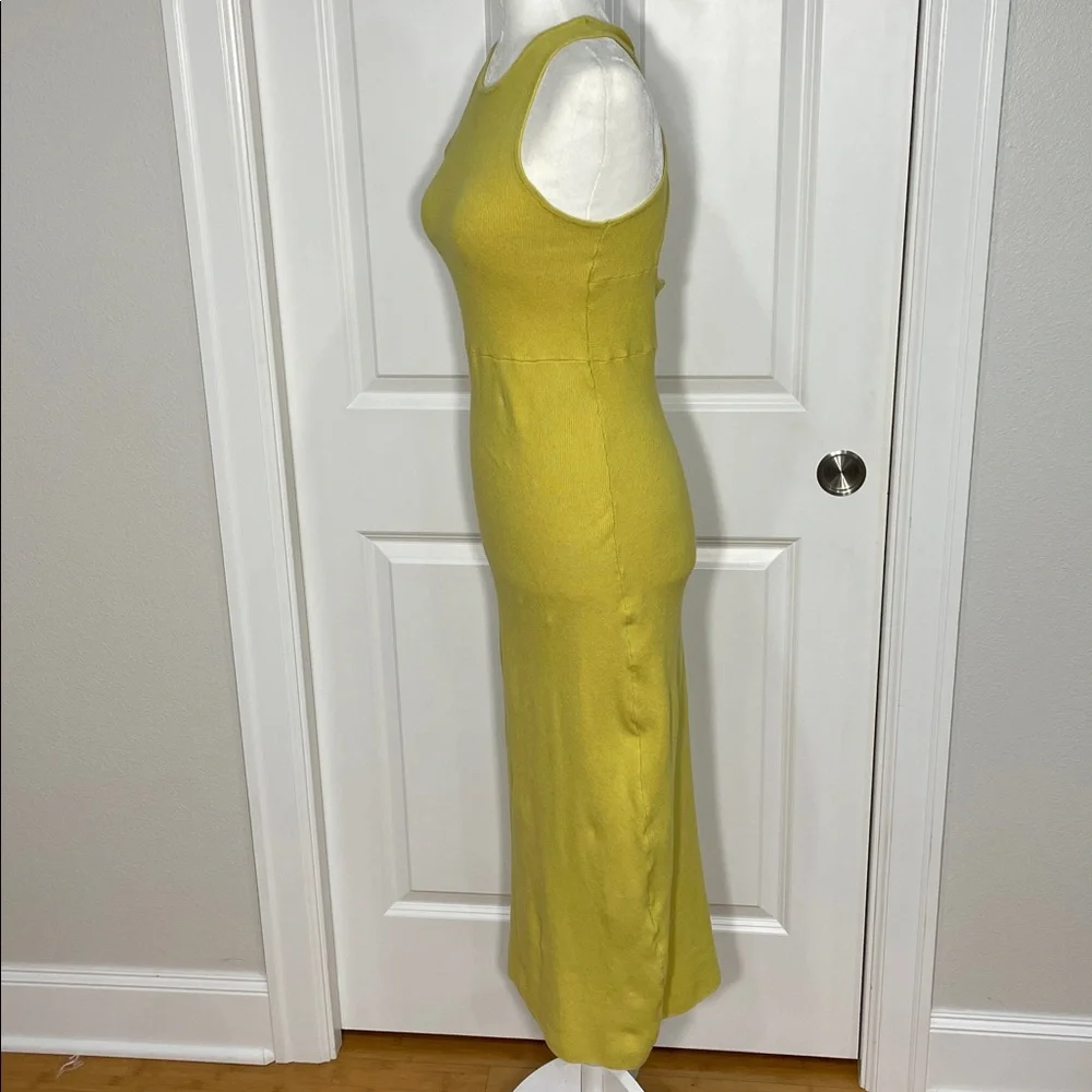 Free People Beach Coronado Maxi Dress Small Sleeveless Ribbed Crisscross Back - Picture 6 of 16